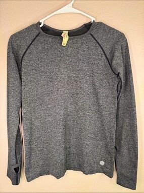 Ebb and Flow Women’s Long Sleeve Performance Tee - Gray